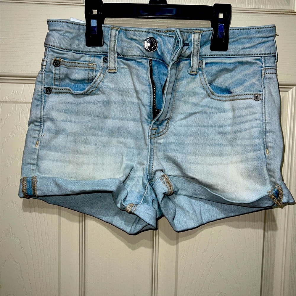 American eagle shorts size 0